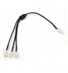 2pin molex 3.8mm male to 3 female splitter cable 